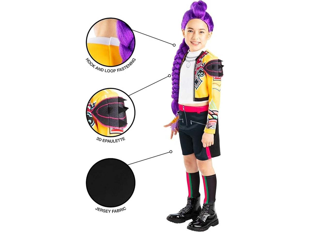 Costume Kpop Rumi classic taglia S 7-8 anni $ £