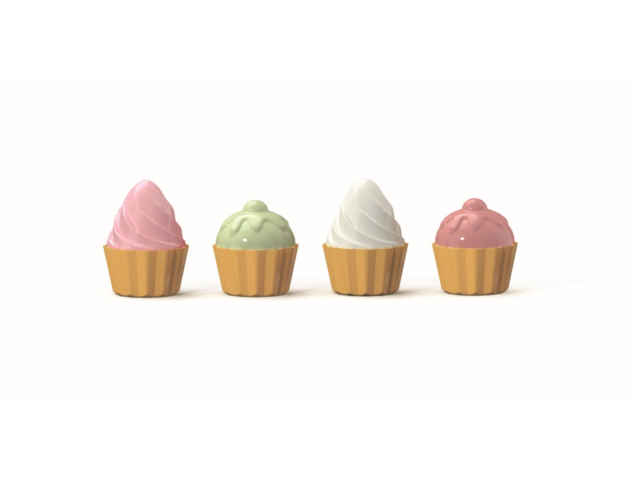 Busta cup cake set da pasticciere