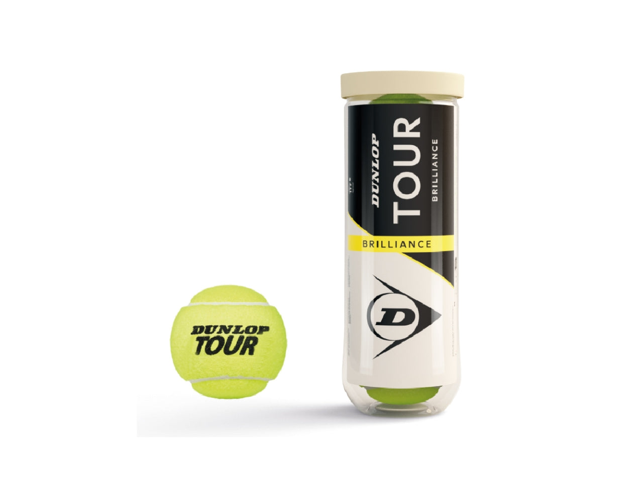 Palline tennis tubo Dunlop confezione da 3 palline