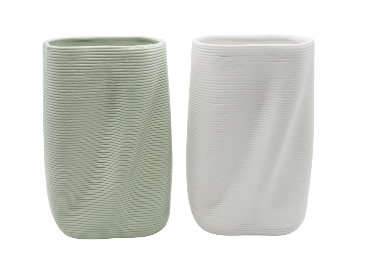 Vaso dolomite h.28x11x16cm colori assortiti