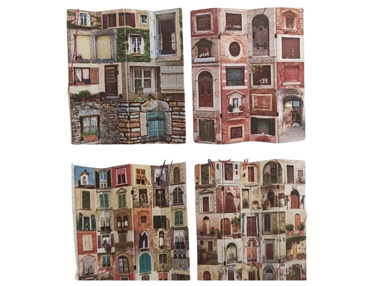 Separe' 180x120x2,5cm con 3 ante stampato disegni portoni