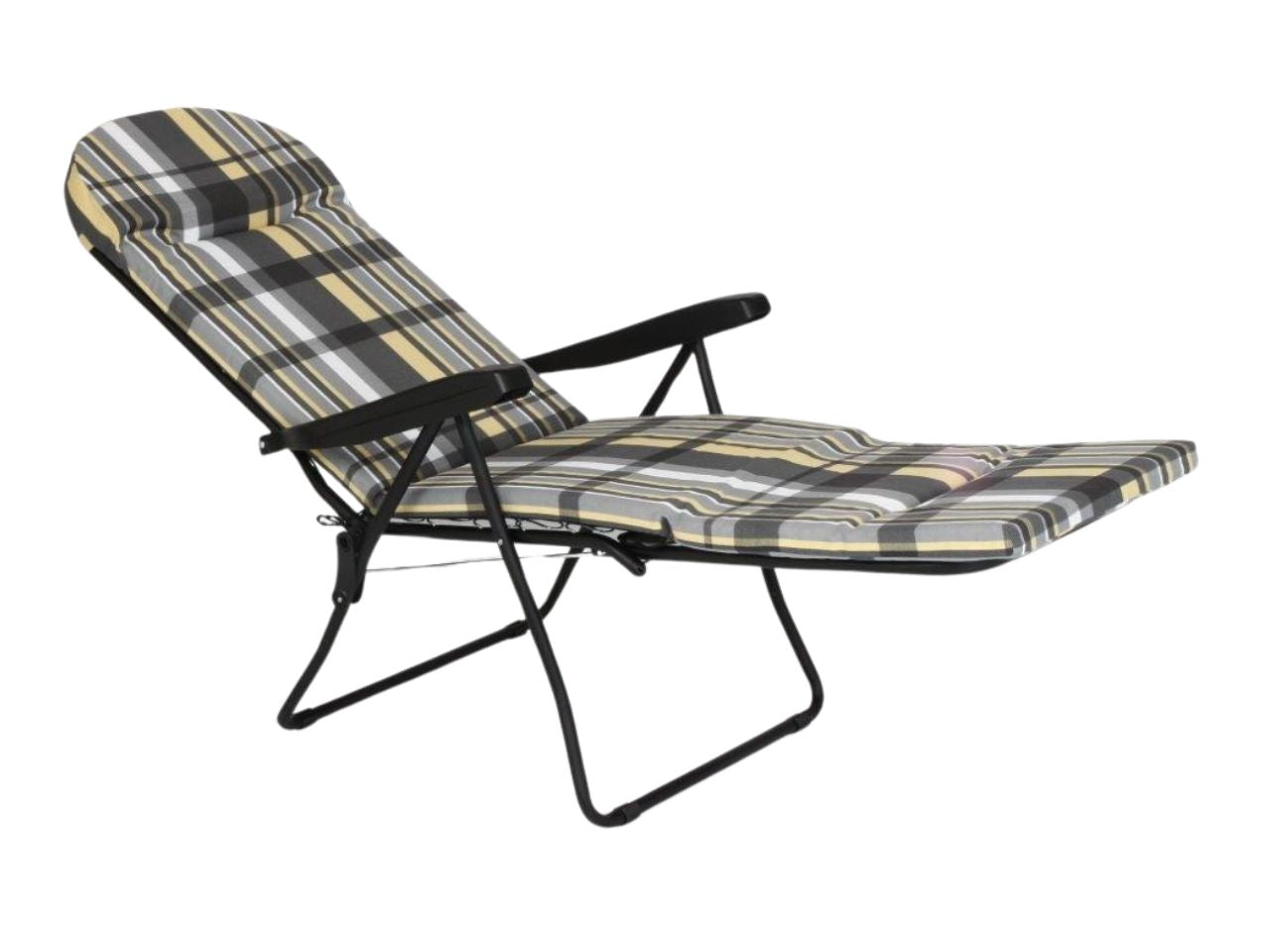 Sdraio Sofia 6 posizioni con tubo tondo 120x100x240cm