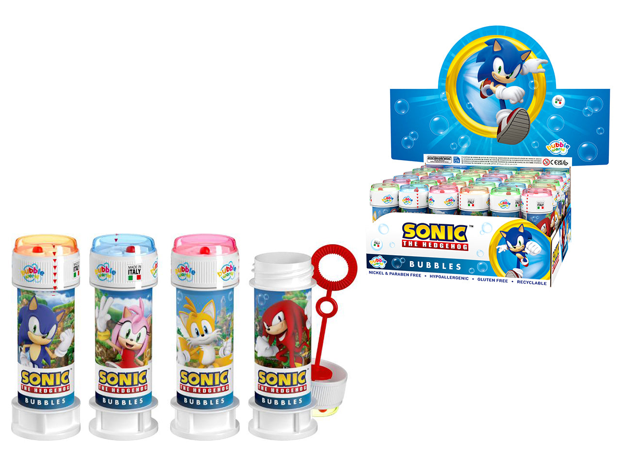 Bolle di sapone modern sonic