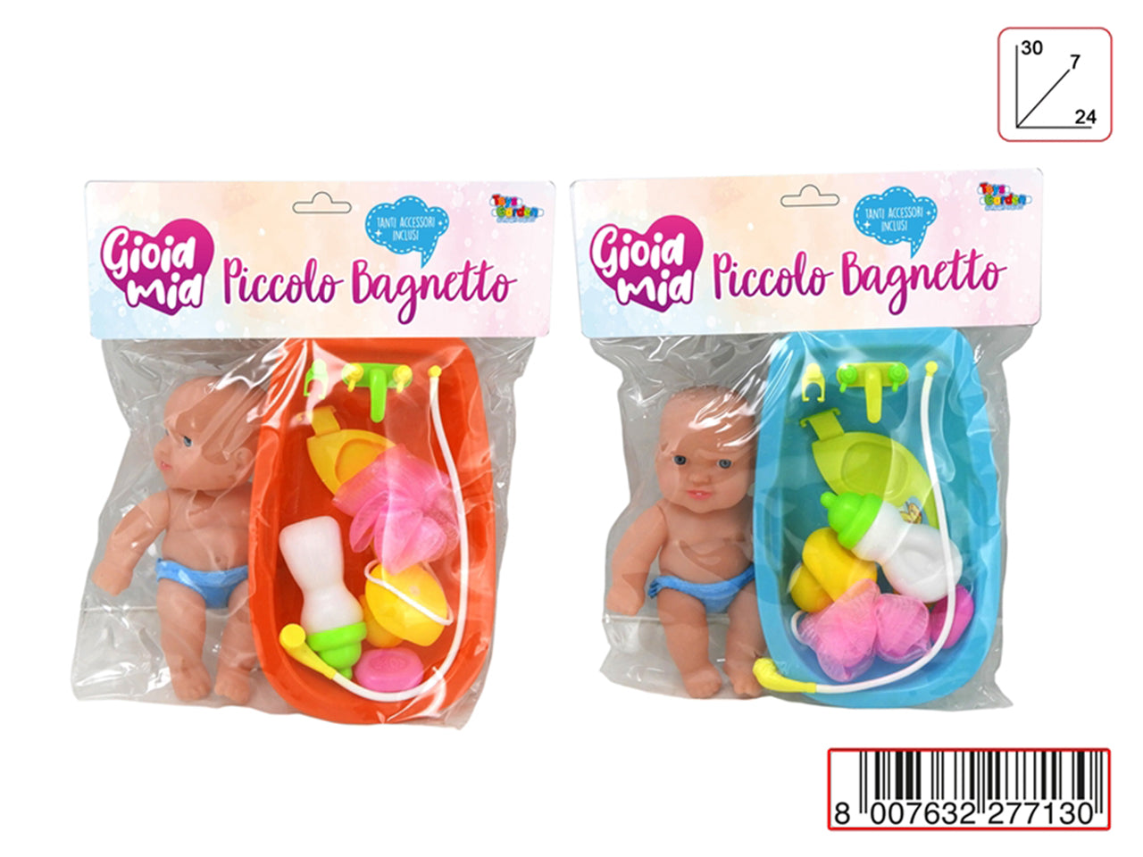 Bambolotto con vasca
