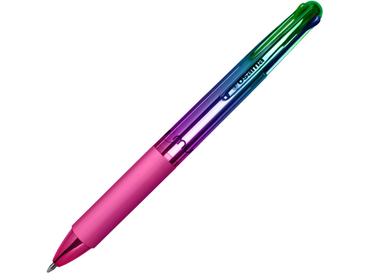 Penna a sfera Rainbow 4colori