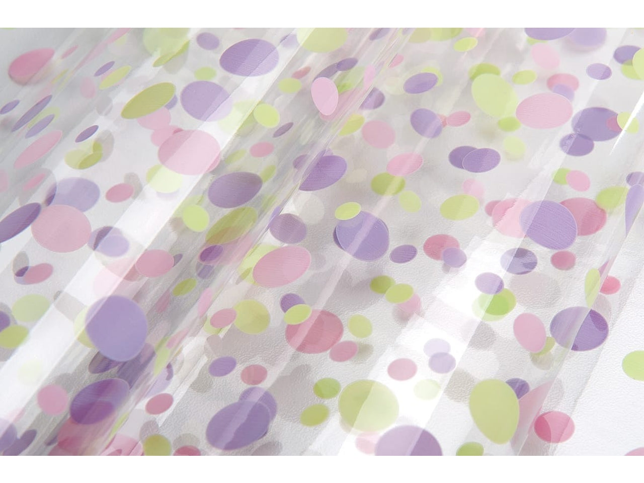 Buste Bubbles per alimenti 10x20cm trasparenti con pois lilla, confezione da 50 Buste