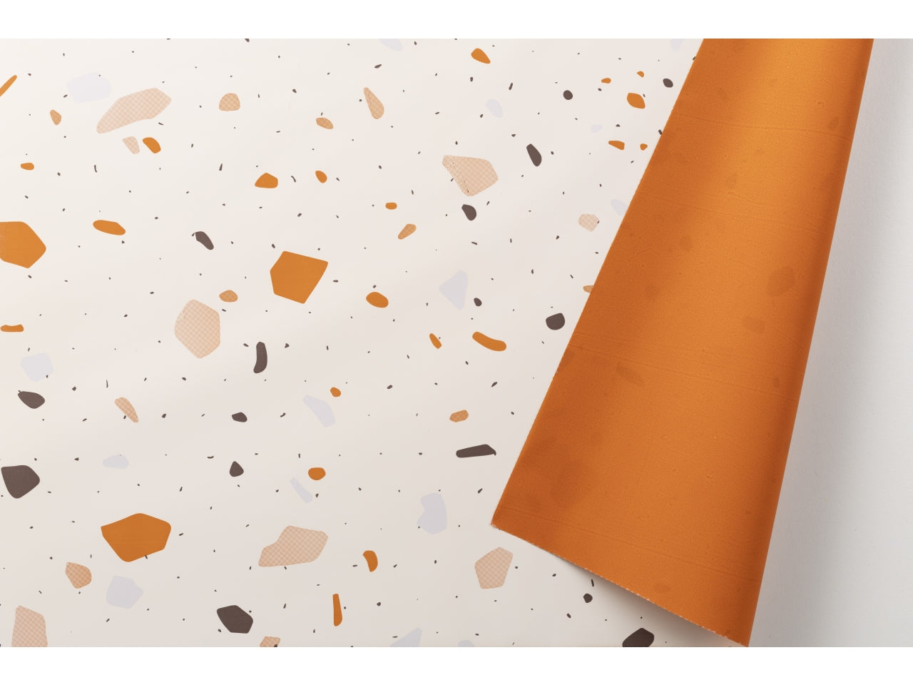 Bobina Graniglia 1x25mt 40my arancio bruciato
