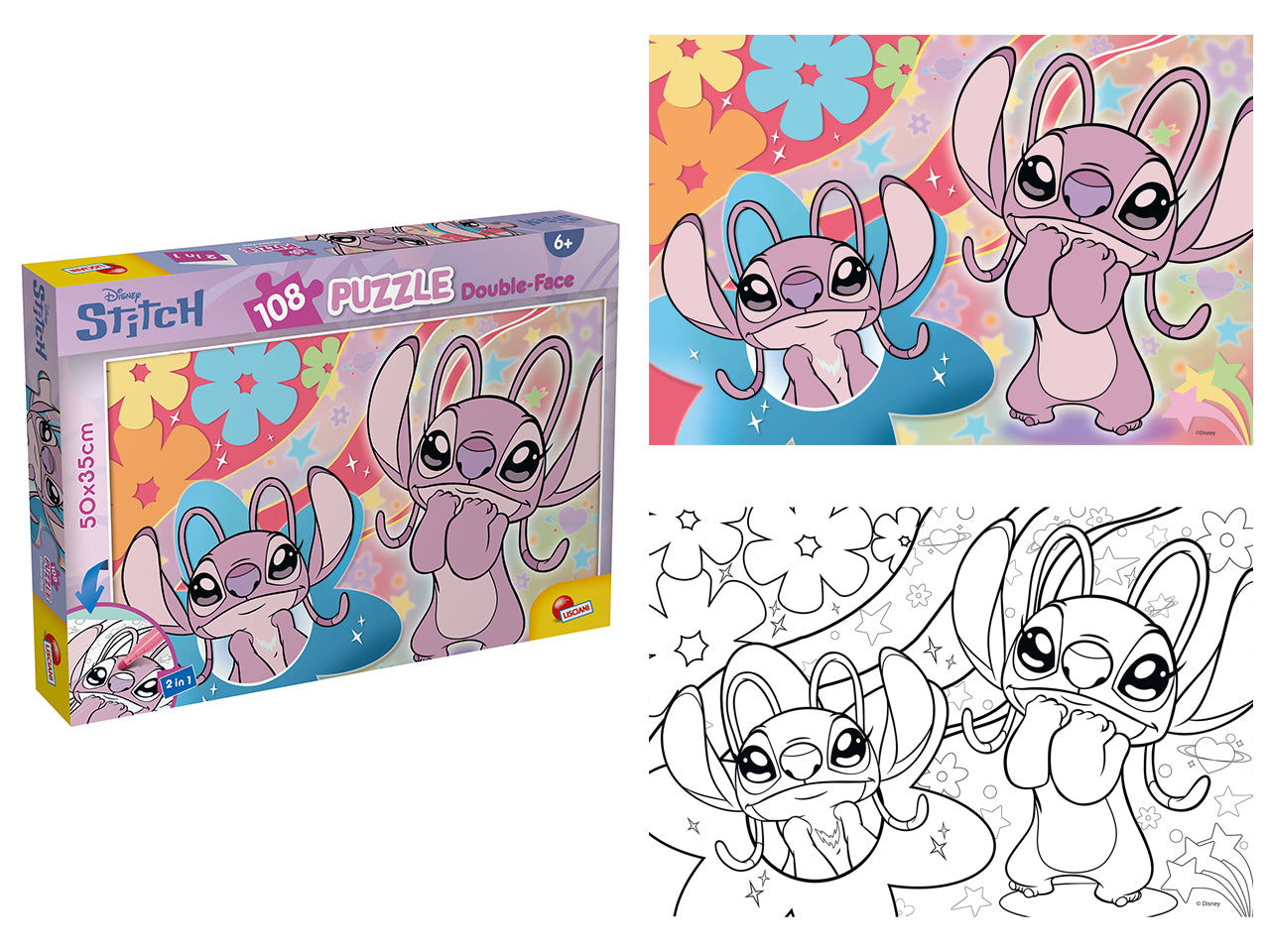 Disney puzzle df plus 108 stitch