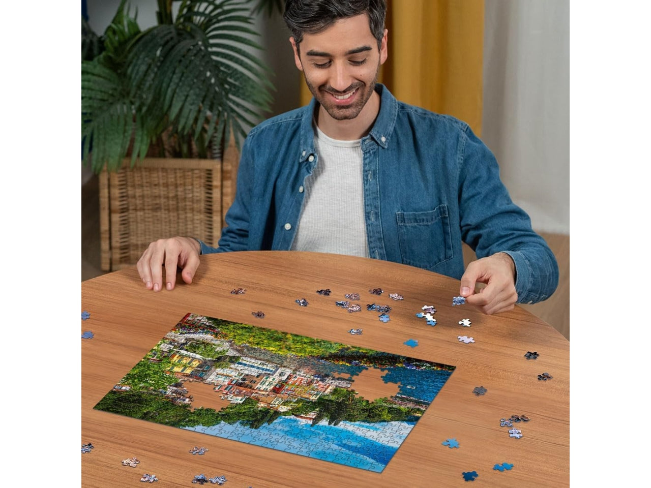 Puzzle 1000 Pezzi, Lago di Como - Ravensburger