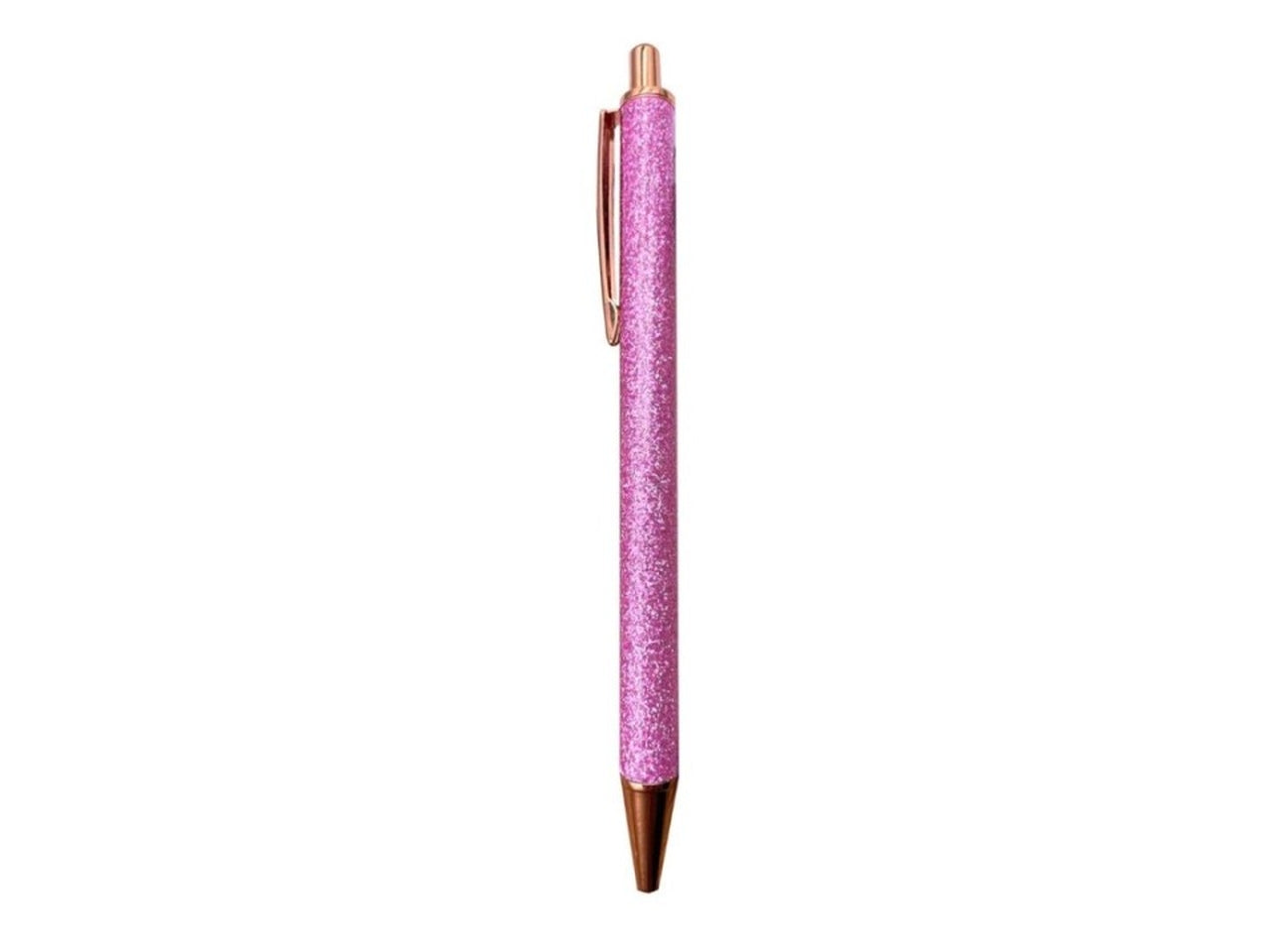 Doroty, penna a sfera glitter, rosa
