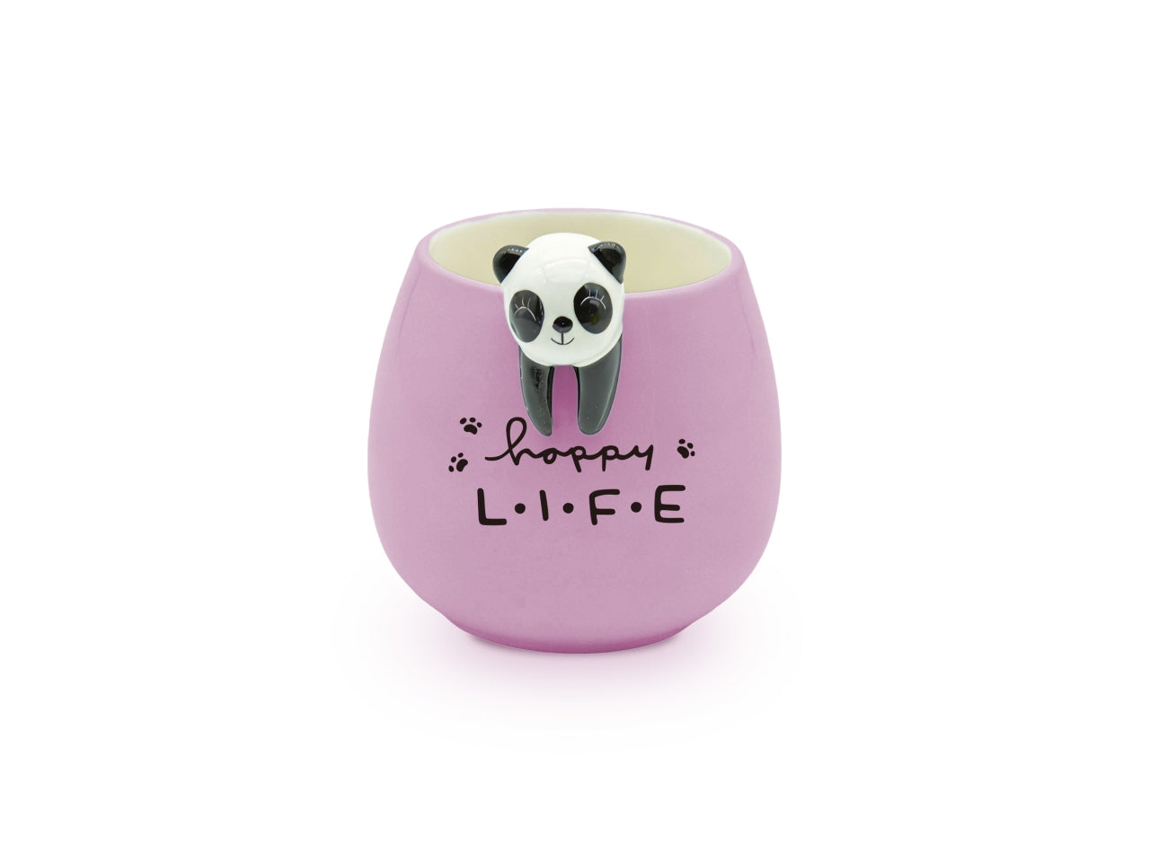 Colori', porta penna in ceramica, panda