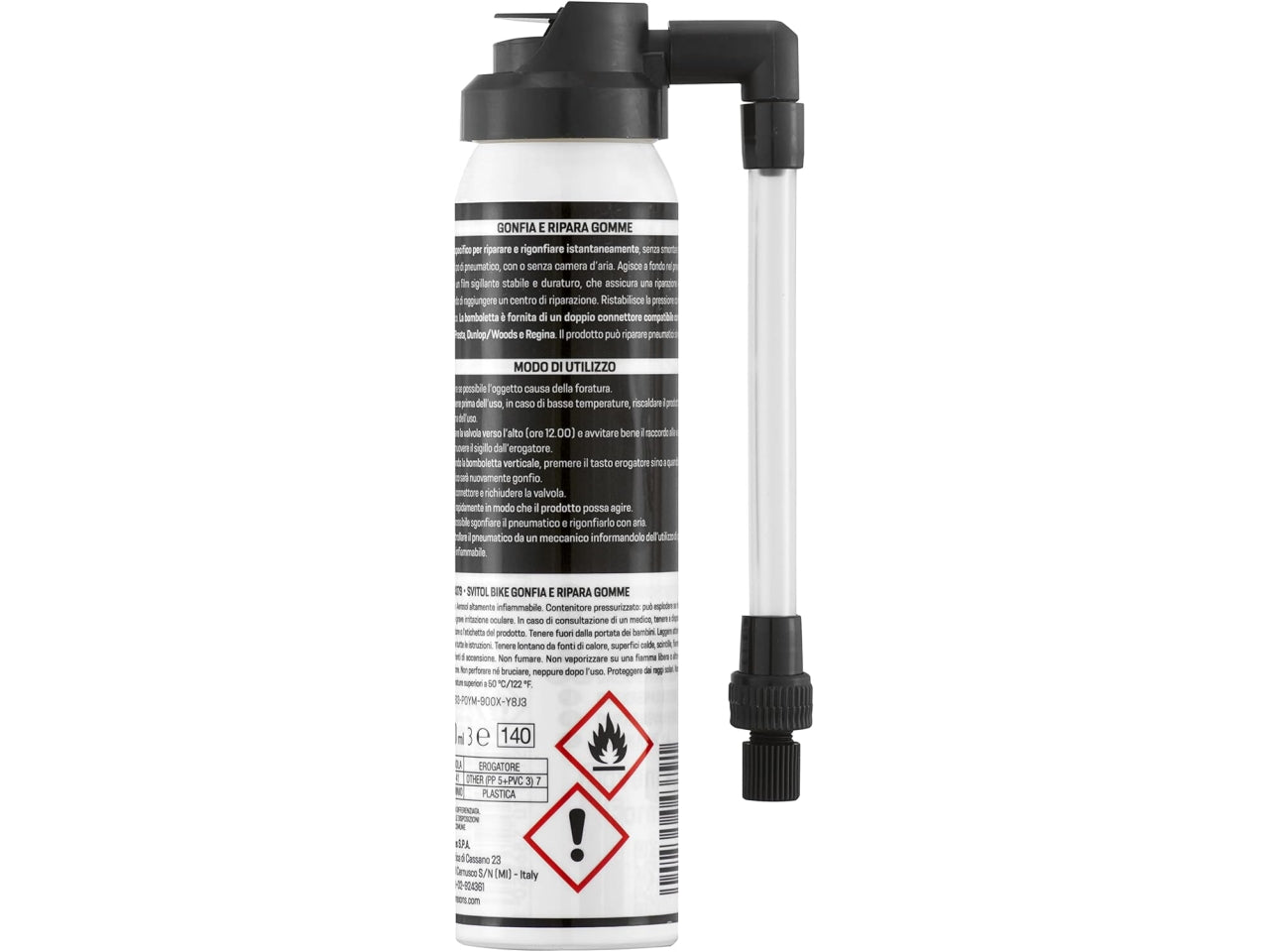 Svitol bike gonfia e ripara gomme 100ml