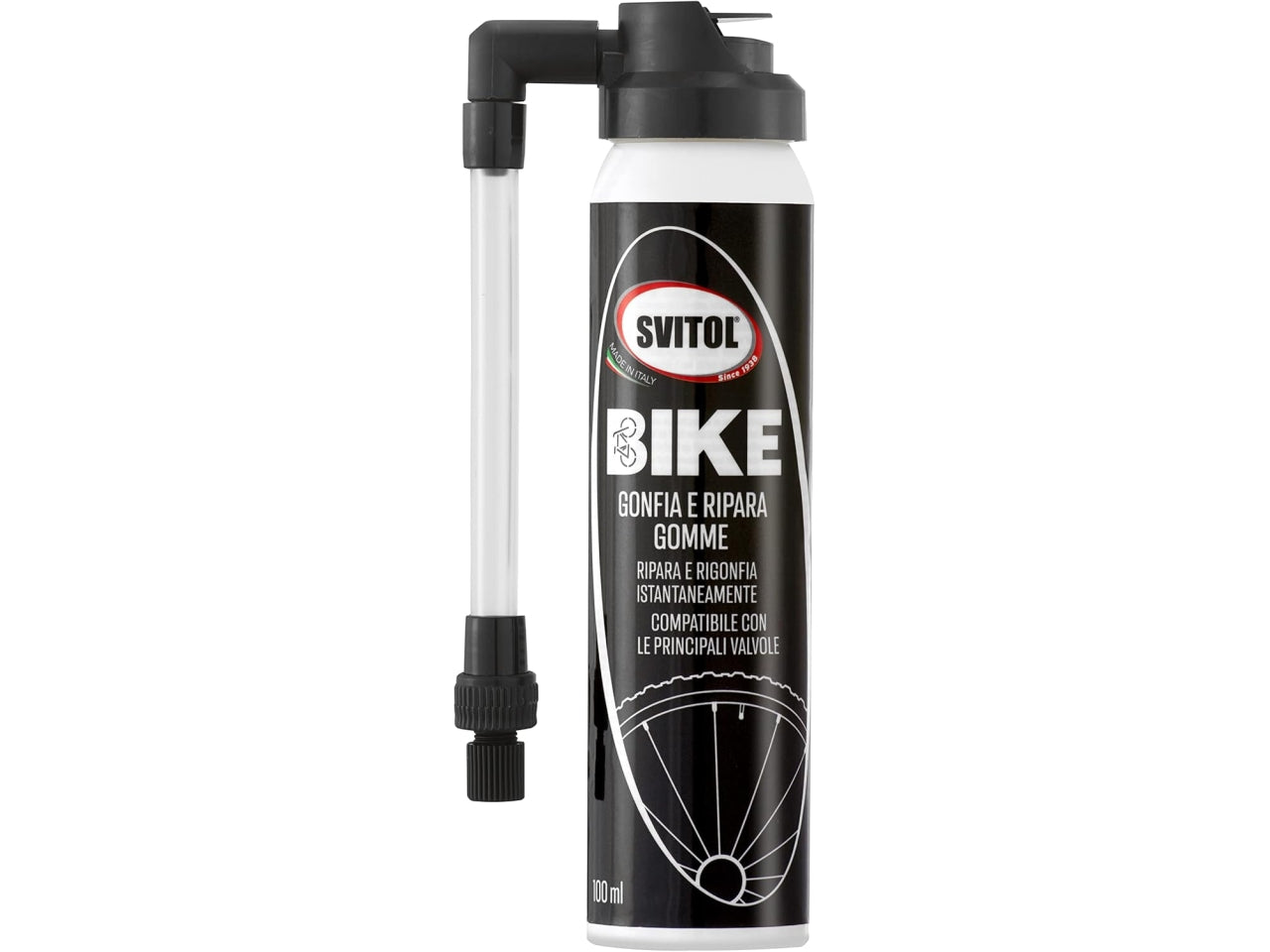 Svitol bike gonfia e ripara gomme 100ml