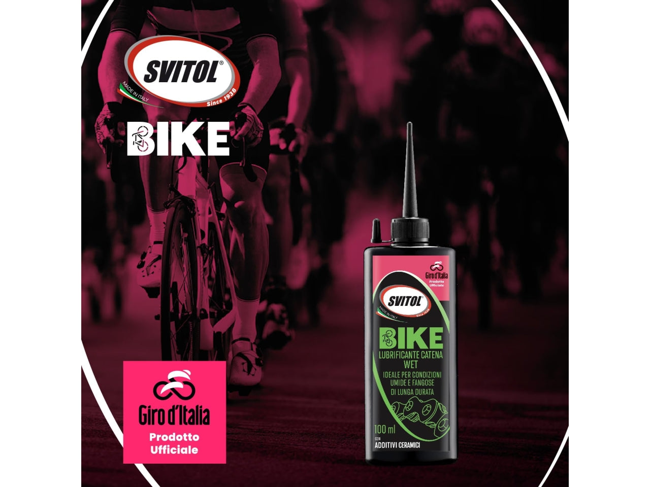 Svitol bike lubrificante catena wet 100ml