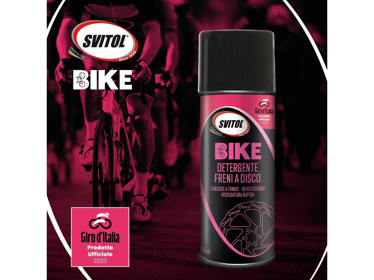 Svitol bike pulitore freni a disco 400ml