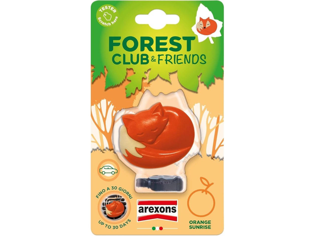 Arexons forest club volpe fragranza orange sunrise