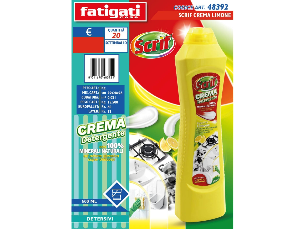 Scrif crema limone 500ml