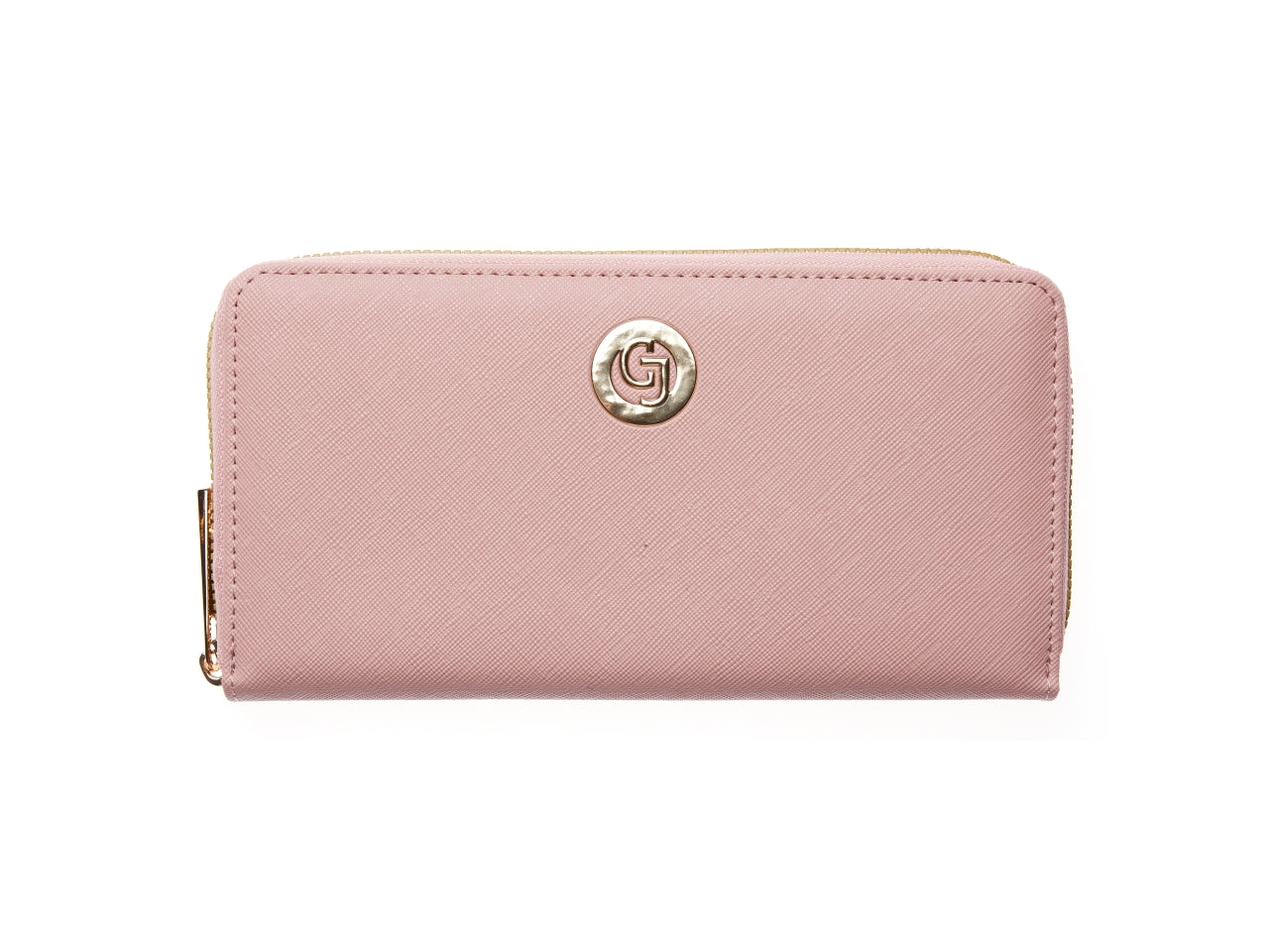 Portafoglio Carrera Claire con zip perimetrale nude