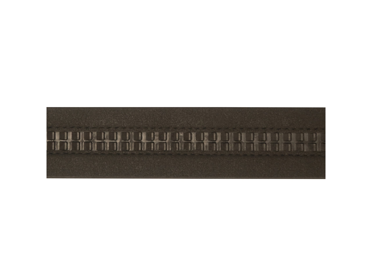 Cintura Carrera 3,5cm in pelle marrone scuro taglia S
