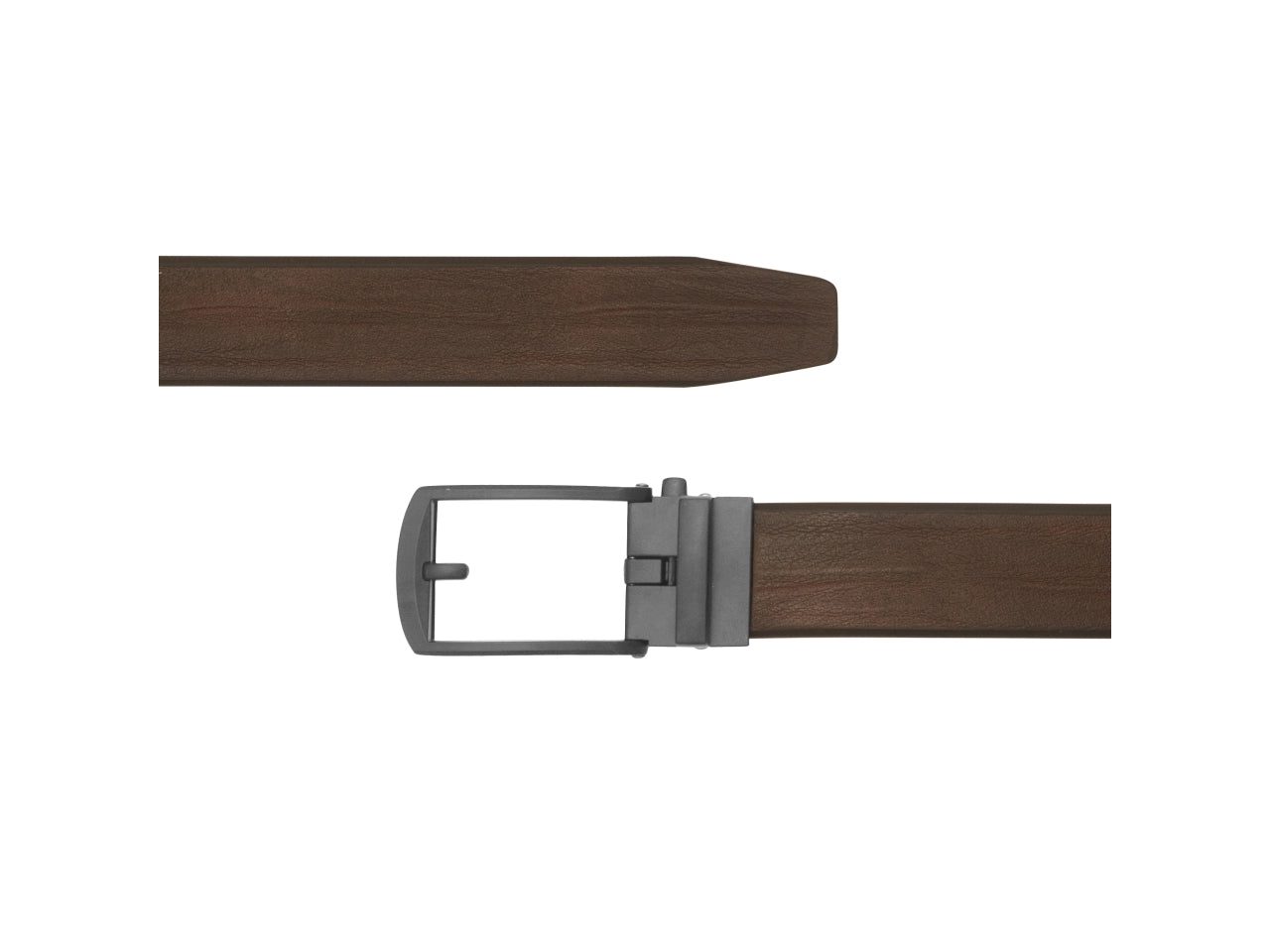 Cintura Carrera 3,5cm in pelle marrone scuro taglia XL