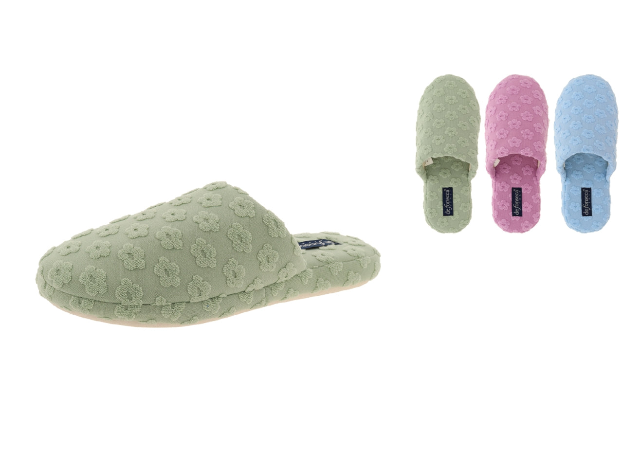 Pantofola Roma da donna, taglie dal 36/37 al 40/41 in colori assortiti