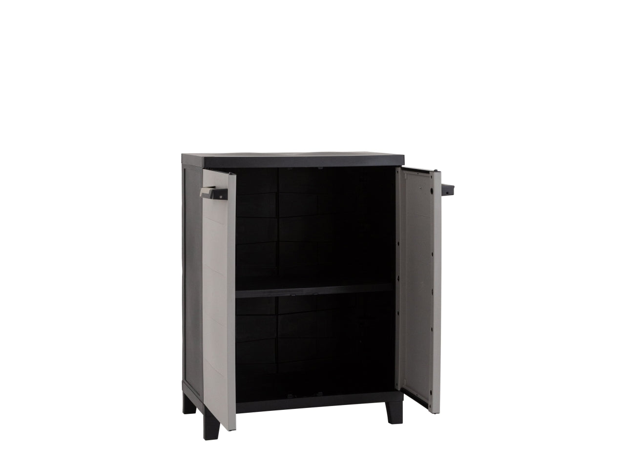 Armadio prime basso antracite scuro/grigio tortora