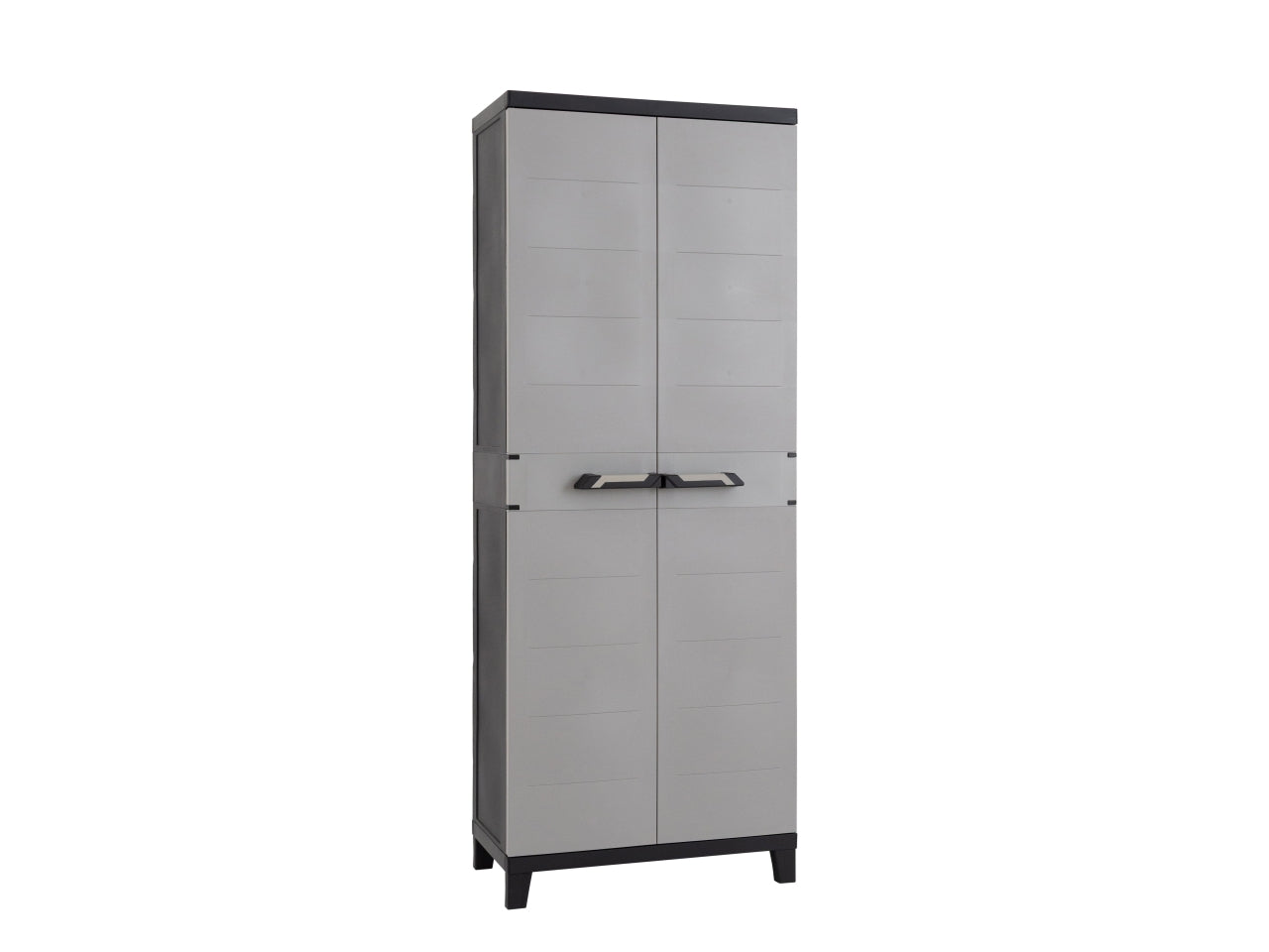 Armadio prime tuttopiani antracite scuro/grigio tortora