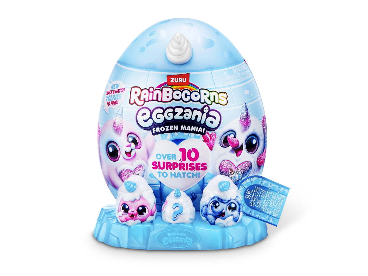 Peluche rainbocorns eggzania frozen mania