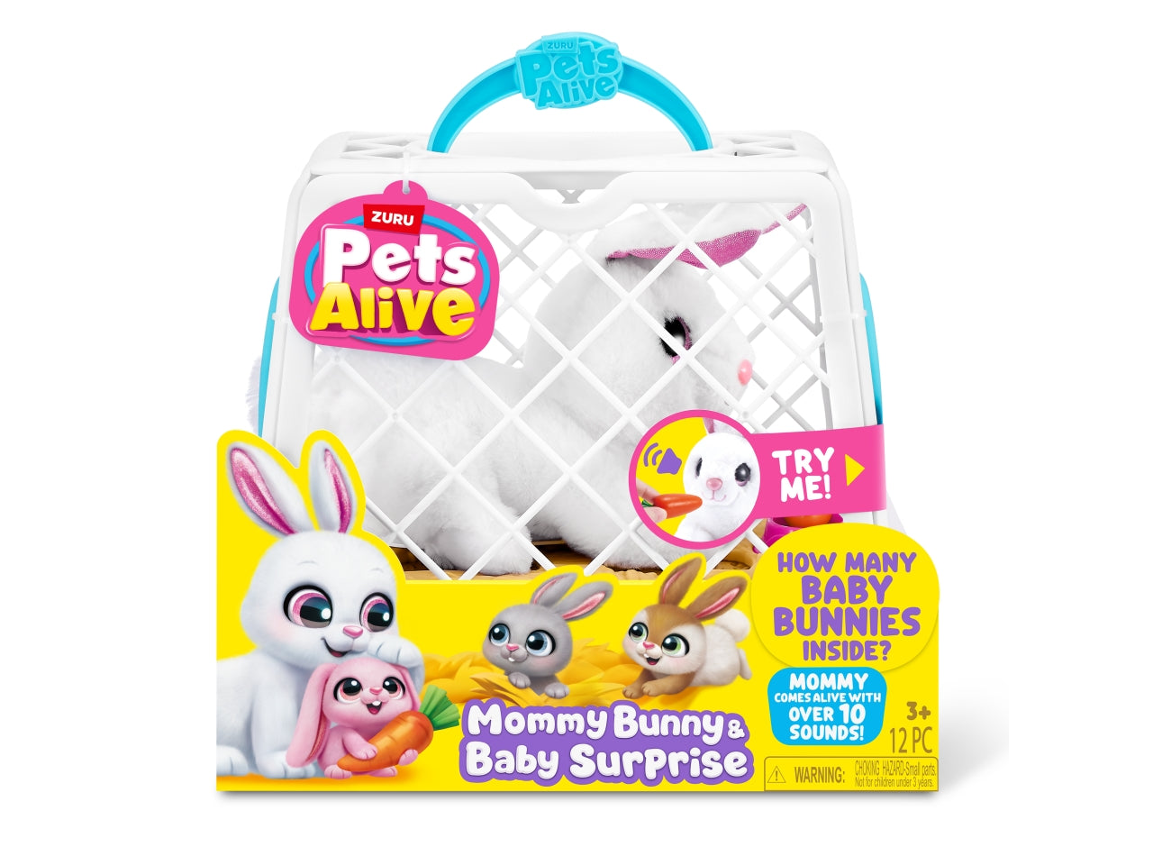 Pets alive mama e baby bunny