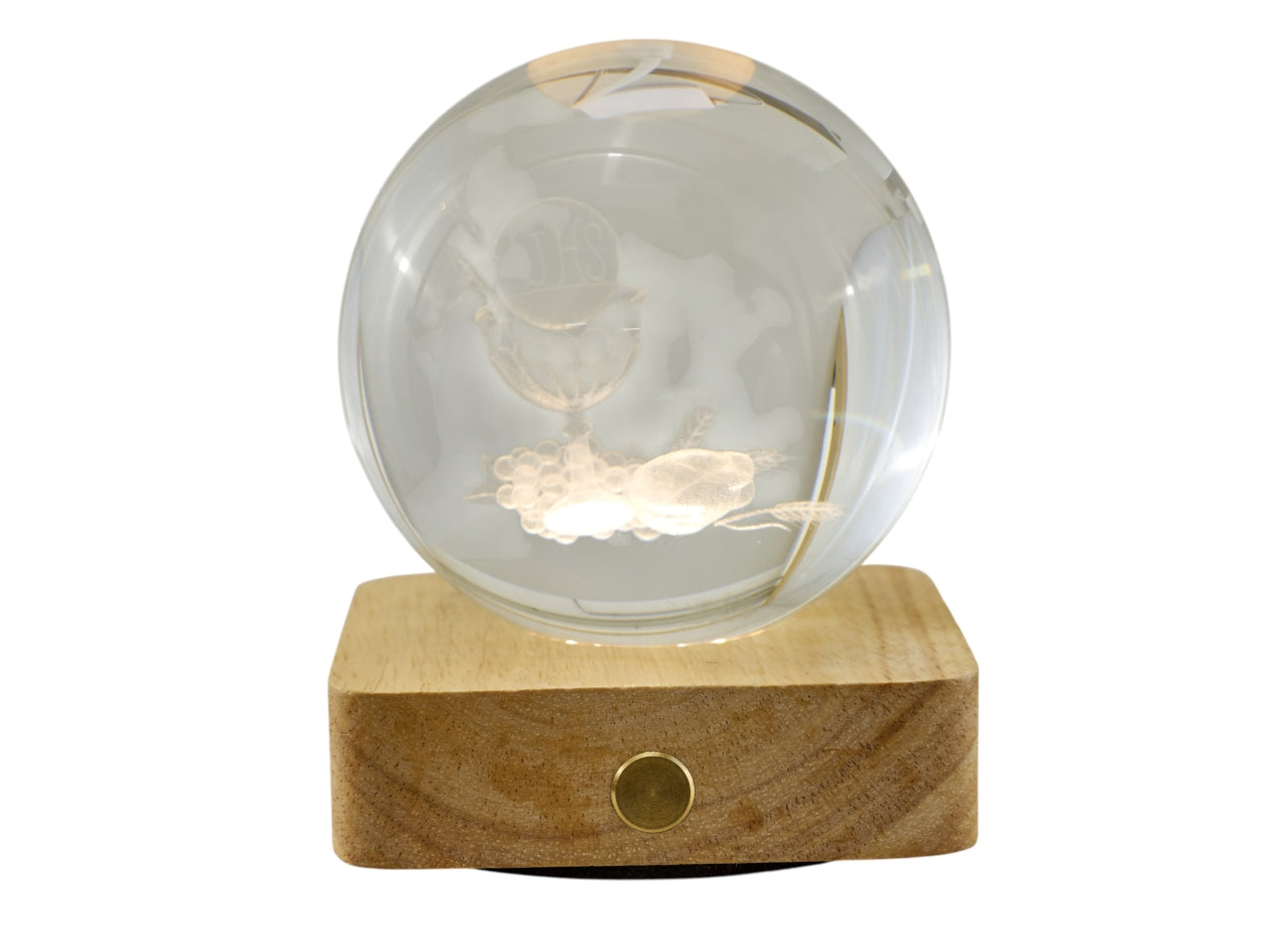 Lampada base quadrata calice grande 8x8x10cm