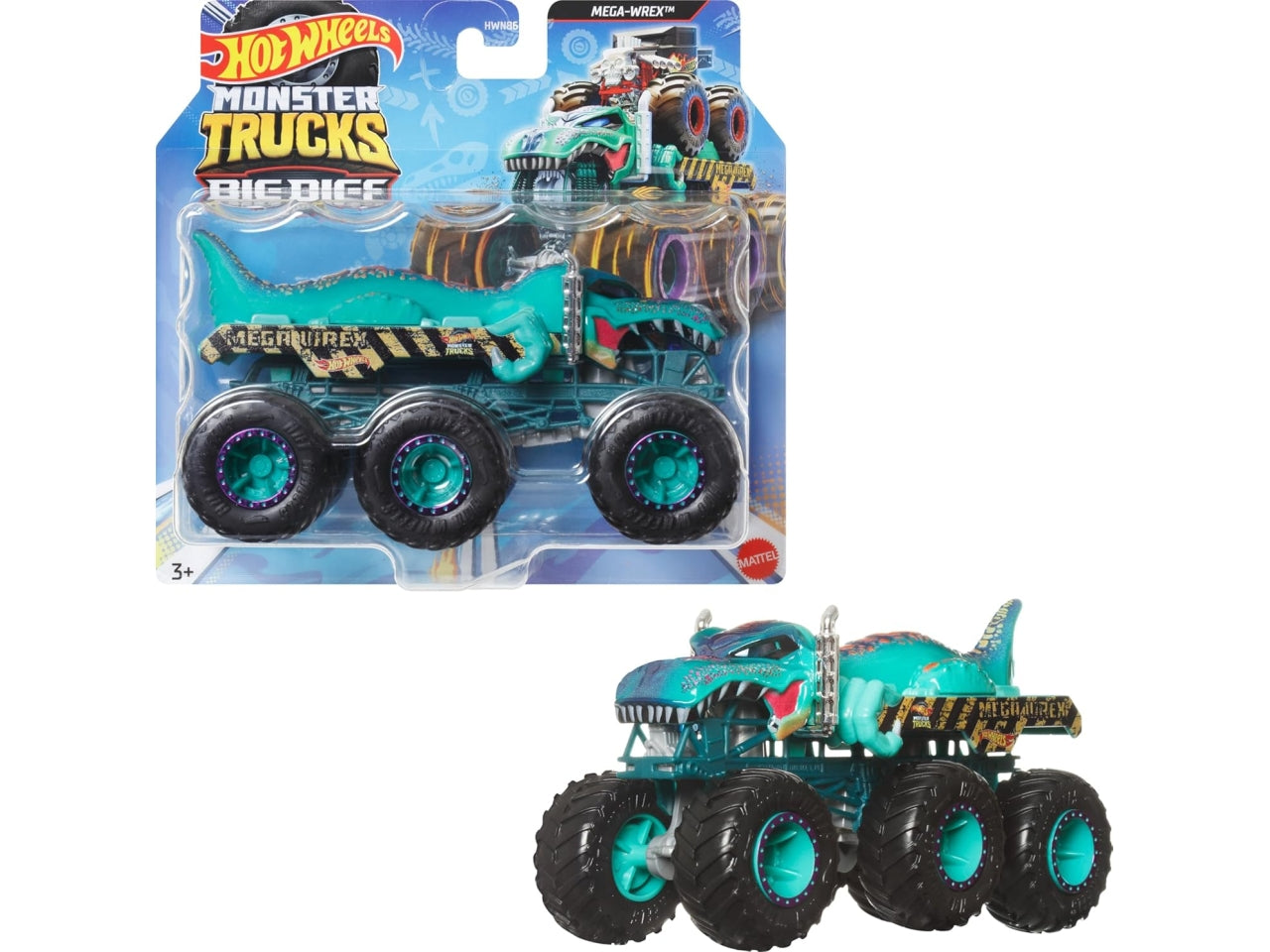 Hot Wheels monster trucks grandi tir