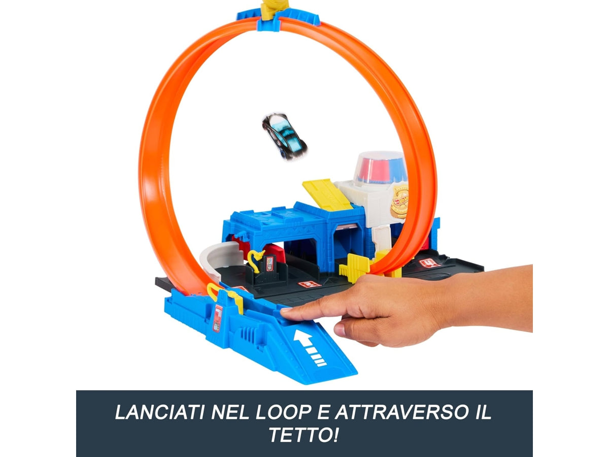 Hot Wheels city super staz polizia
