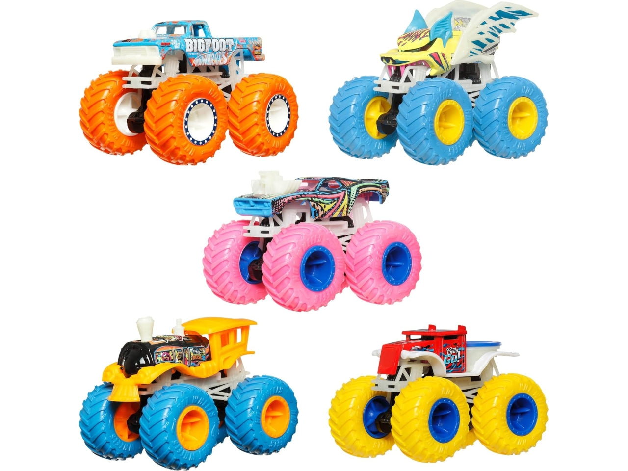 Hot wheels monster trucks ass.