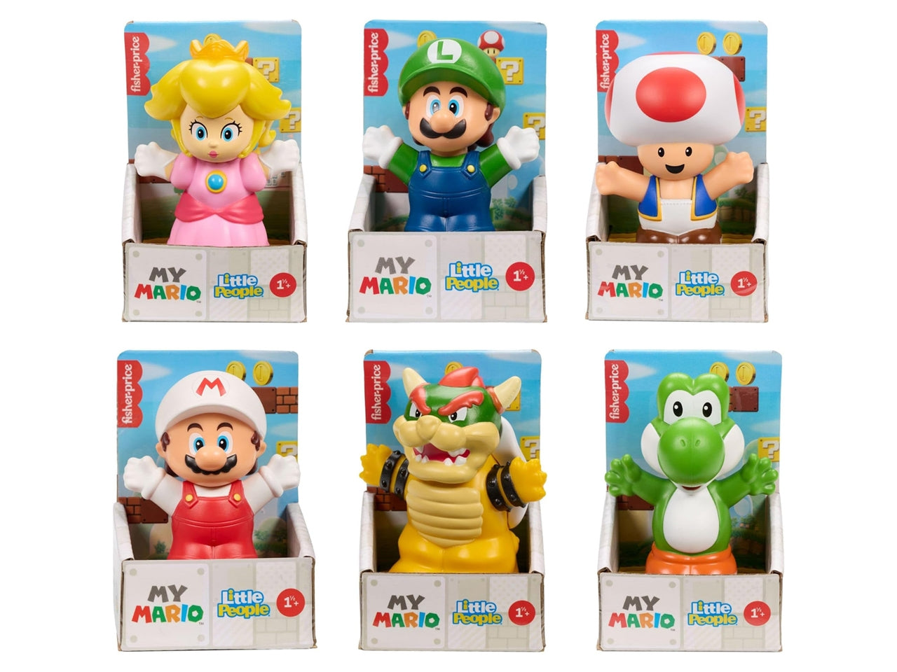 Fisher-price little people figure ass.