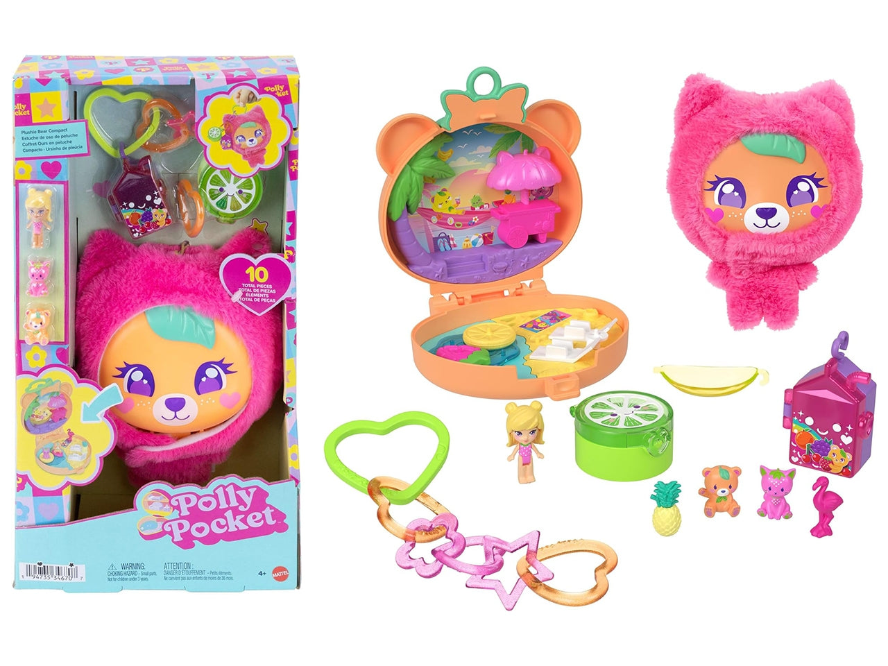 Polly pocket cofanetto peluche