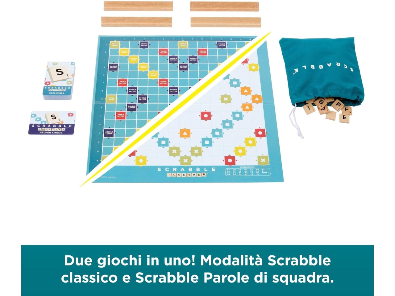 Gioco Scrabble in legno