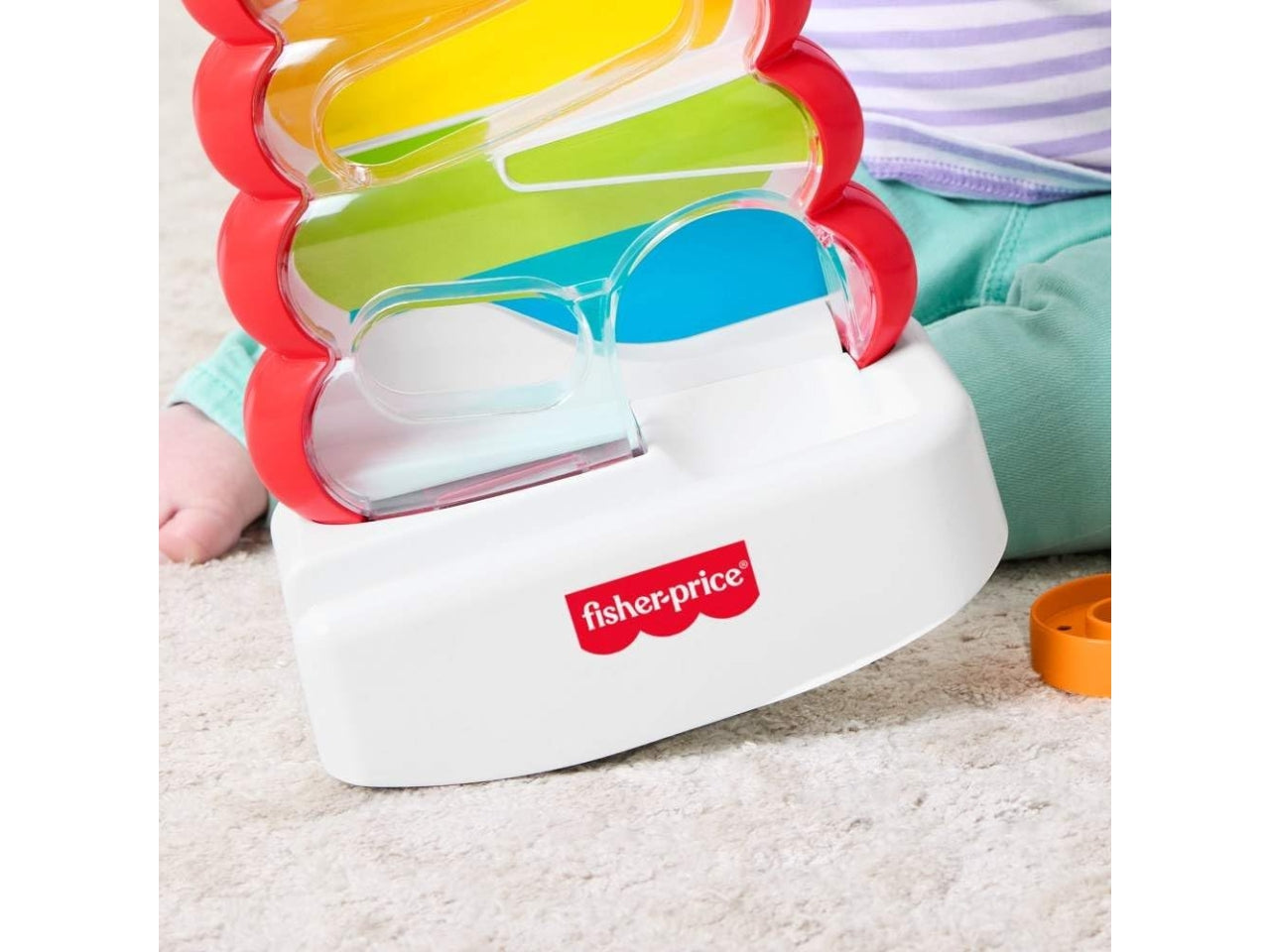 Fisher-price piramide 5 anelli