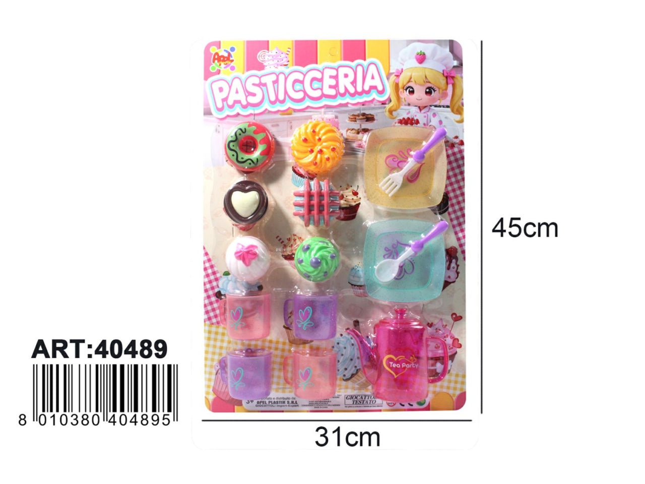 Set pasticciere con accessori