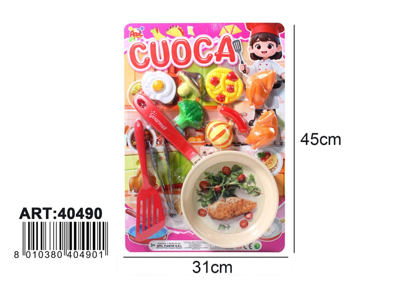 Set cuoca con accessori