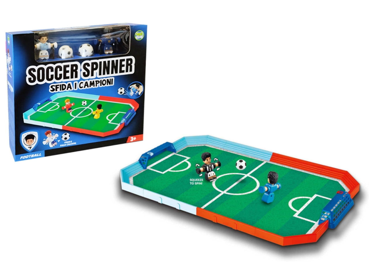 Soccer spinner campo e calciatori deluxe
