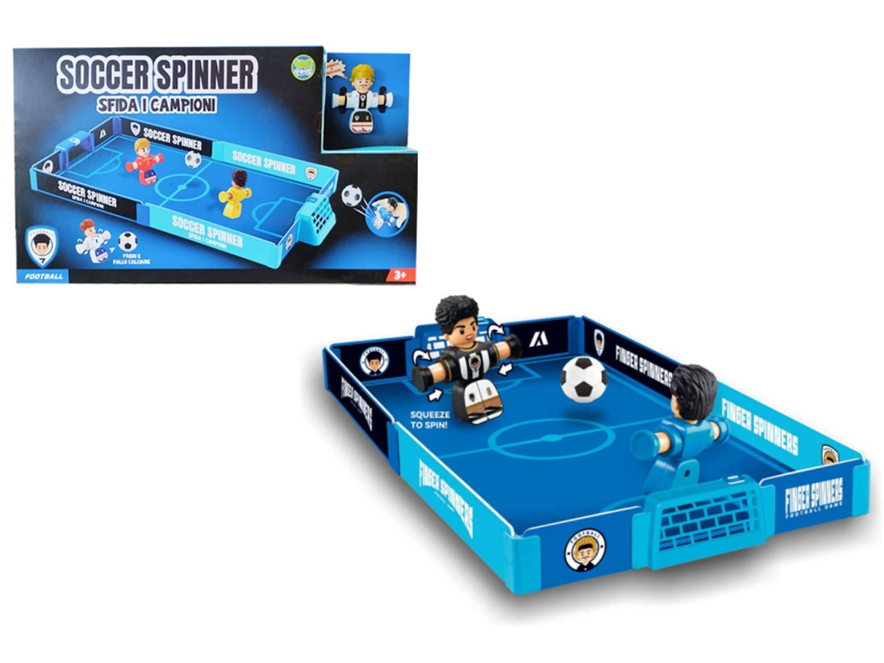 Soccer spinner campo medio