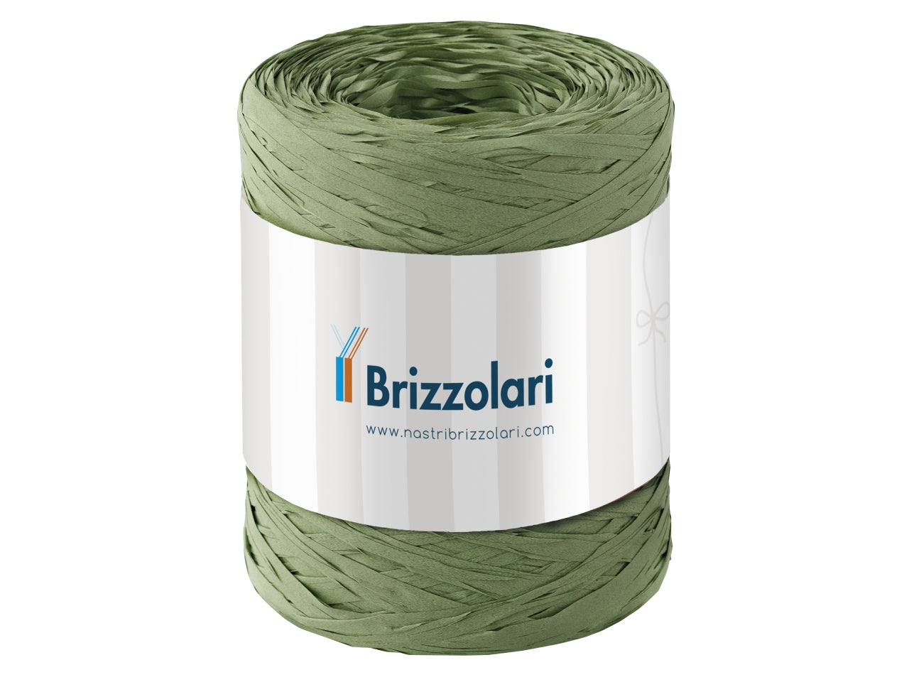 Nastro rafia Rafil 5mmx200mt verde salvia