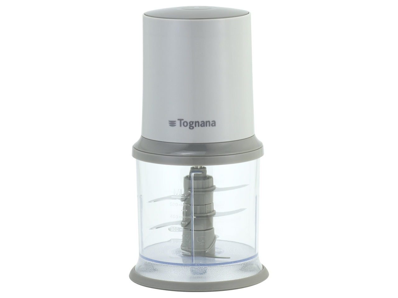 Tritatutto elettrico Iridea 200-400W 500ML 13xh.24cm grigio perla