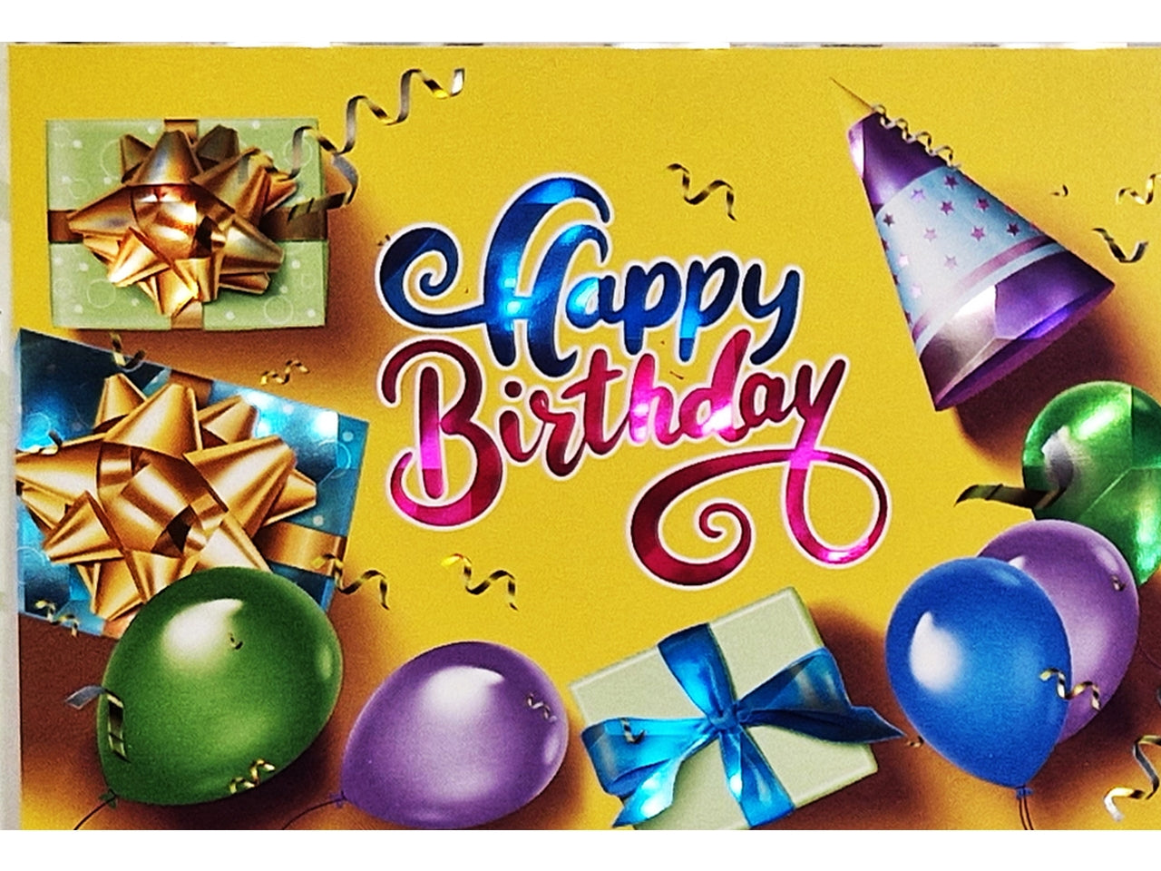 Biglietto buon compleanno flashcard 057