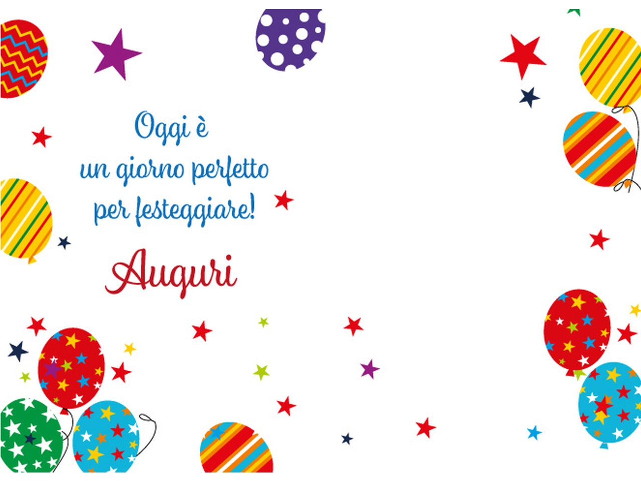 Biglietto buon compleanno flashcard 042