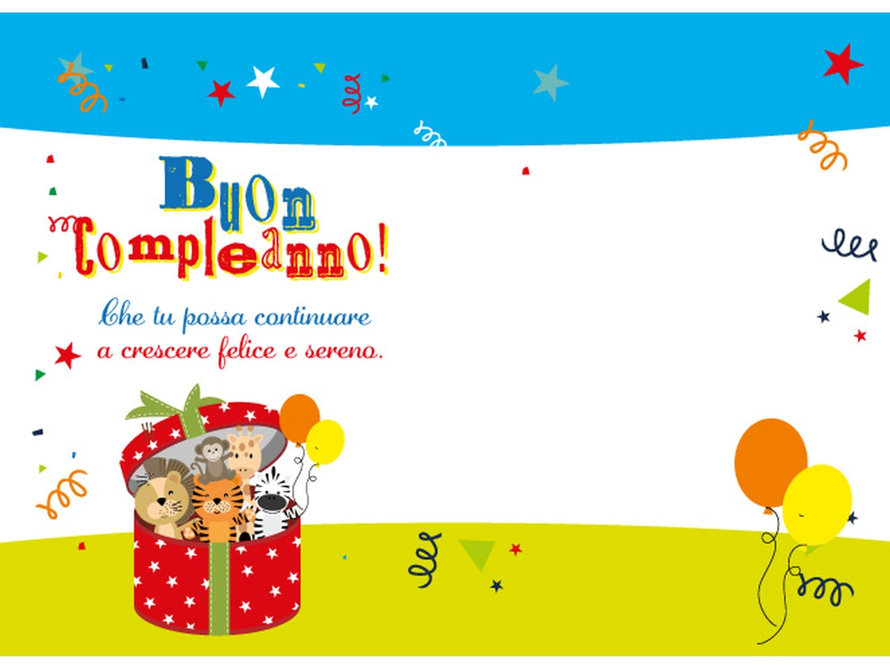 Biglietto buon compleanno flashcard 021