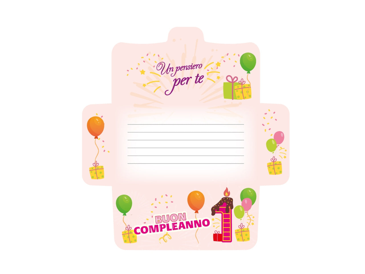 Biglietto portasoldi 1anno flashcard 017