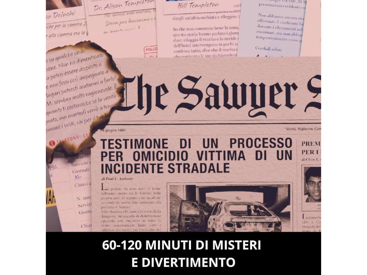 Gioco cold case 5 check in per un omicidio