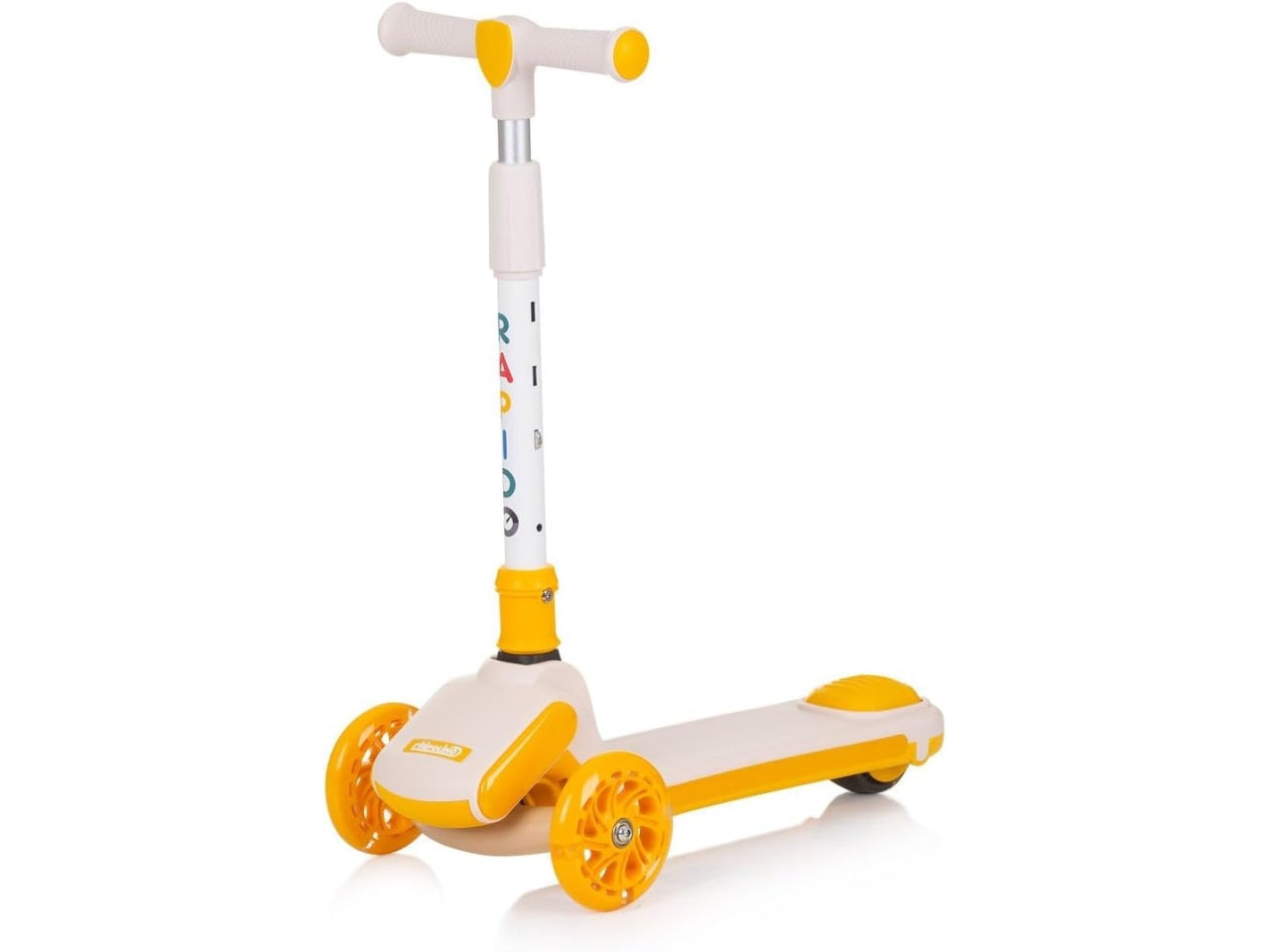 Scooter monopattino rapido giallo