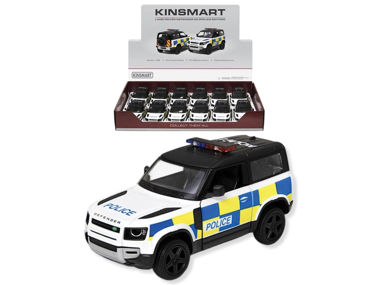 Auto land rover defender police 90